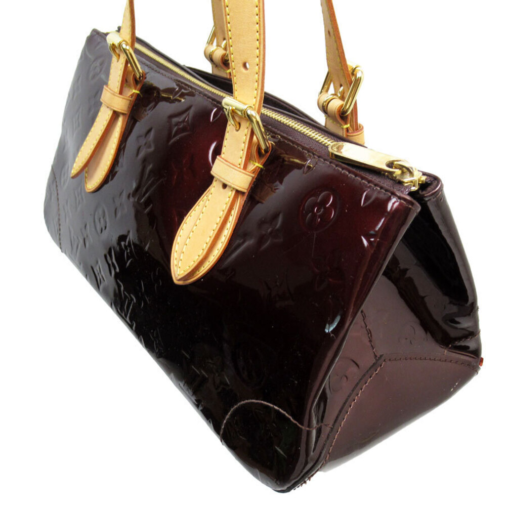 Louis Vuitton Vernis Amaranth Purple Handbag Rosewood Avenue Monogram